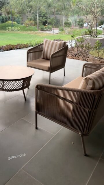 Not every piece of furniture changes a space. The right one changes how you use it.

This beautiful outdoor sofa set has found its new home, and seeing our designs become a part of someone’s everyday life is always the most rewarding feeling.

At Flexicane, we don’t believe in one-size-fits-all. Every project is thoughtfully customized and crafted using premium weatherproof materials, so you can enjoy the outdoors without worrying about the seasons.

If you’re planning a balcony makeover, a garden seating area, a luxury terrace, a villa, café, resort, or any commercial outdoor space, we’d love to bring your vision to life.

📩 Send us a DM or WhatsApp to discuss your project. We deliver across India.

✨ Your Space, Made Beautiful.

#OutdoorFurniture #LuxuryOutdoorFurniture #OutdoorLiving #GardenFurniture #PatioFurniture TerraceFurniture BalconyDesign LuxuryHomes CustomFurniture WeatherproofFurniture VillaDesign ResortDesign Architects InteriorDesign HomeInspiration OutdoorDecor Ahmedabad MadeInIndia Flexicane