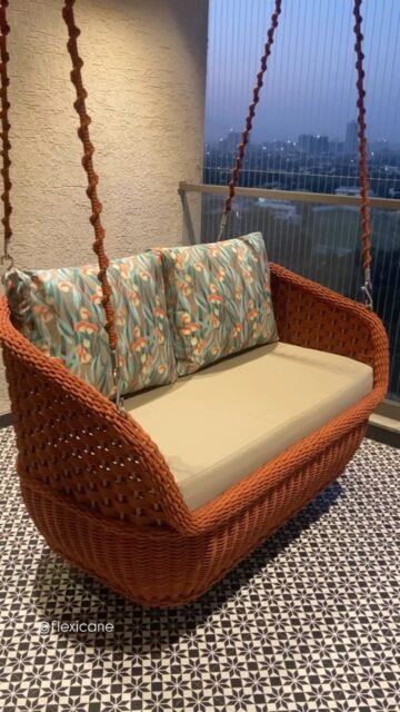 The customer had a beautiful balcony, a lovely view, and one simple wish — a place where they could just sit for hours and enjoy it. ❤️

Not a regular sofa. Not a typical jhula. Something that brought the comfort of a sofa and the joy of a swing together.

So we made this! ✨

A beautiful sofa-cum-jhula, customised right down to the colours and fabric they loved. Super comfortable, made with premium weather-resistant materials, and designed to make those balcony evenings a little more special.

We love projects like these because no two homes are the same. And we don’t think their furniture should be either.

Now imagine this in your balcony, with your choice of colours! 😍

Have something in mind? Even if it’s just an idea or a picture you’ve saved somewhere, send it to us. We’d love to bring it to life!

📩 DM us to customise yours.
🚚 Delivering Pan India.

Flexicane | Your Space, Made Beautiful.

#Flexicane #CustomMadeFurniture #SofaCumJhula #BalconySwing #OutdoorFurniture BalconyDesign LuxuryOutdoorLiving MadeForYourSpace
